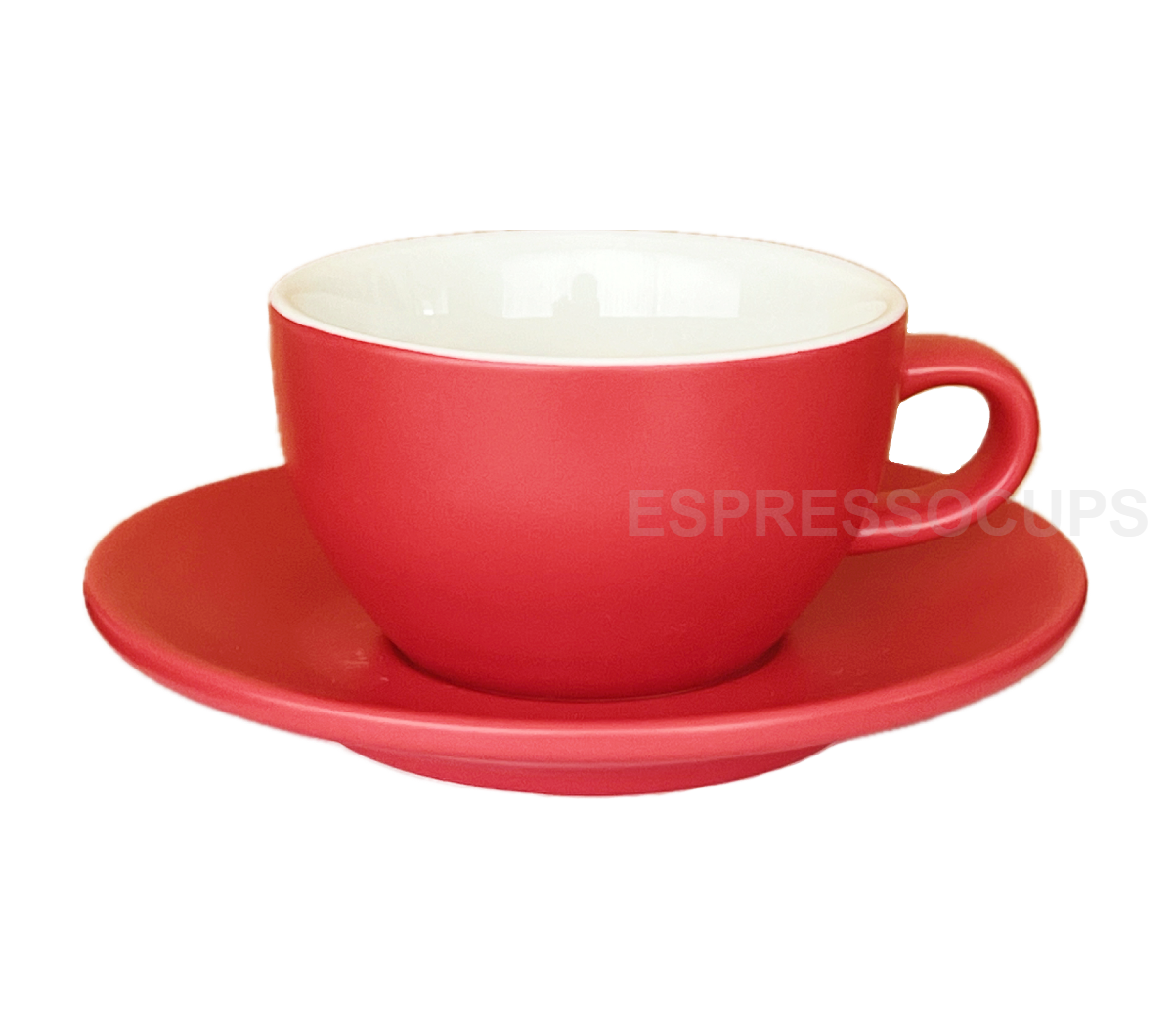 "TULIPANO" 260ml Latte Cups (S) - red matte